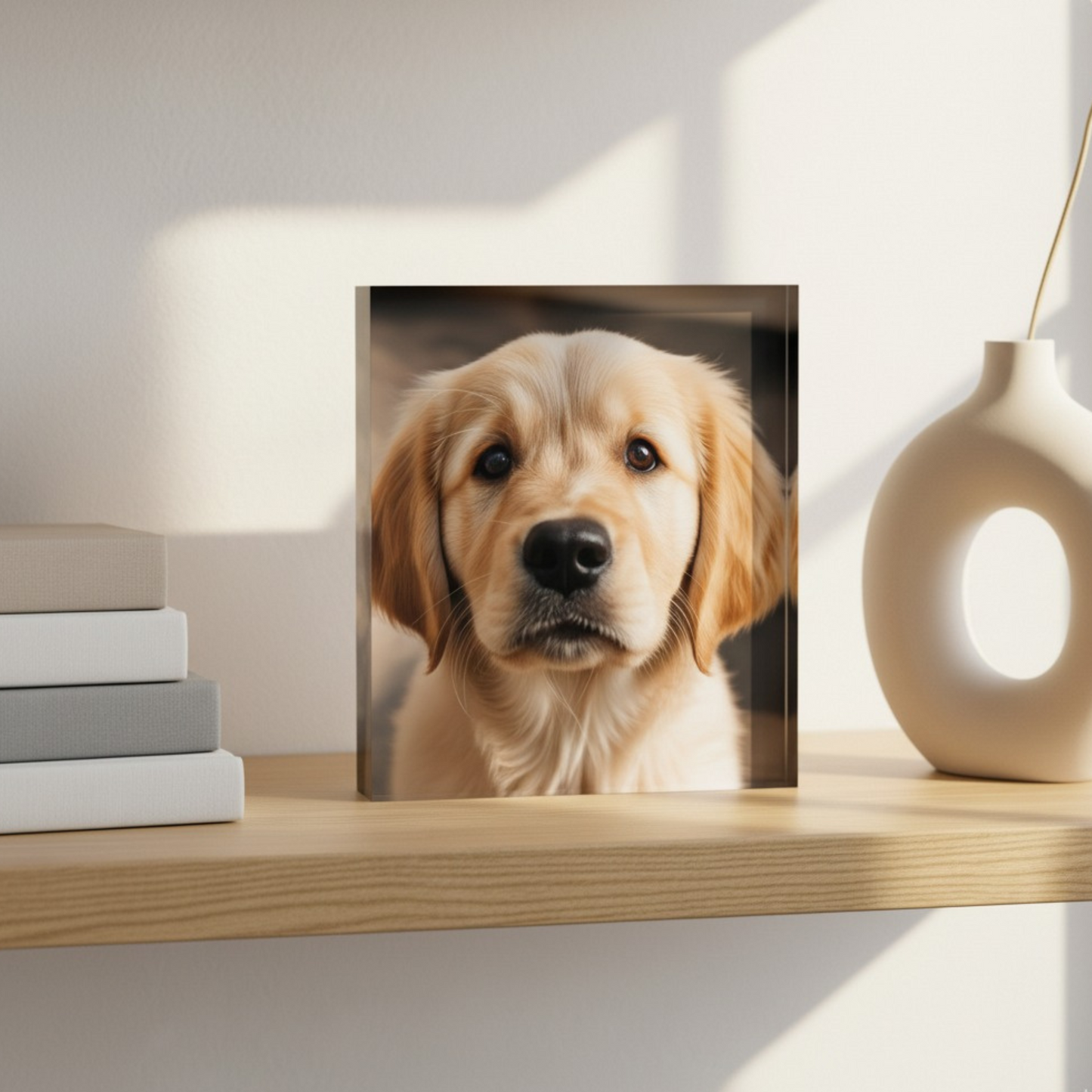✨ ¾″ Acrylic Photo Block — crystal-clear depth for your best memories