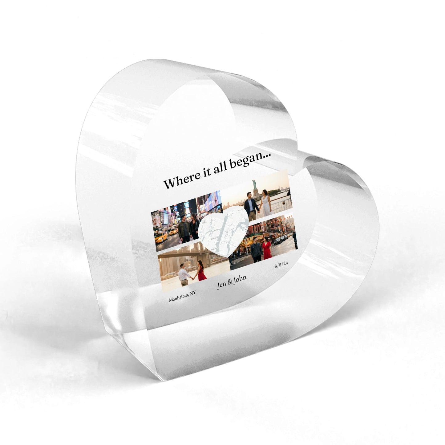 Acrylic Heart (EU) – Custom by PixelCraft360, unique decoration for events and special gifts