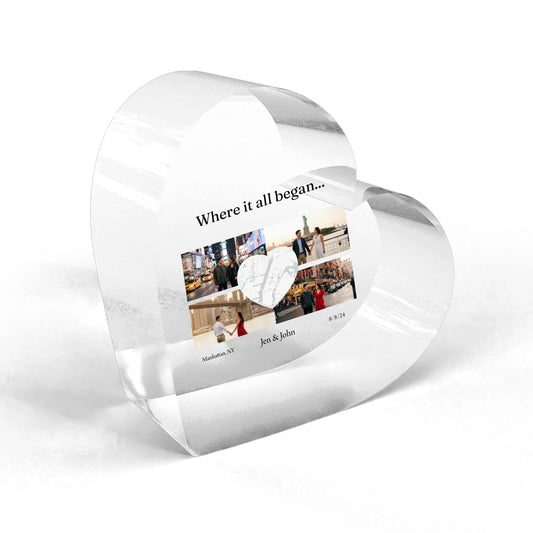 Acrylic Heart (EU) – Custom by PixelCraft360, unique decoration for events and special gifts