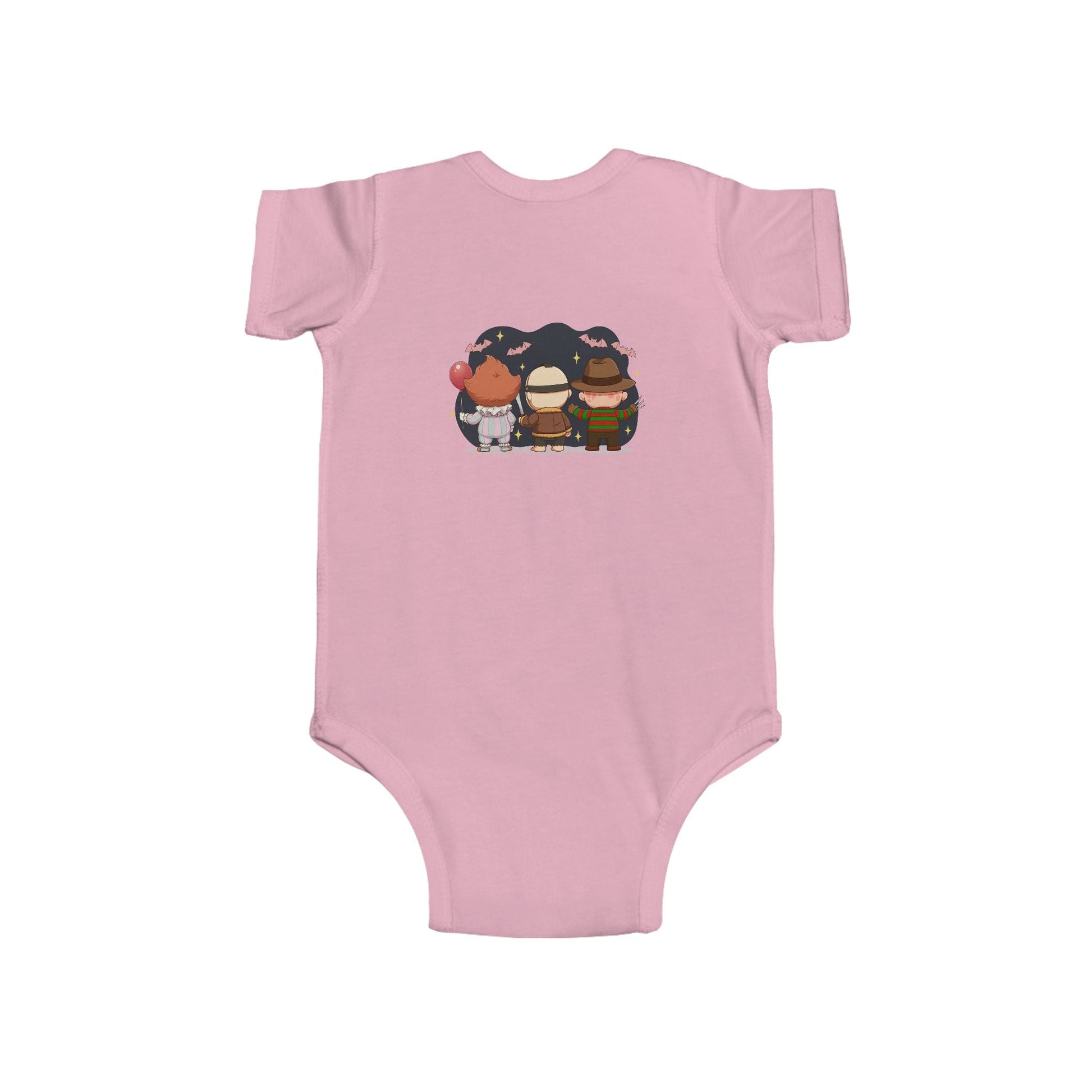 Nightmare Squad Baby Bodysuit | Infant Halloween Outfit, Funny Horror Baby Clothing, Creepy Cotton Onesie, Baby Shower Gift – Custom Kids clothes by PixelCraft360, unique decoration for events and special gifts