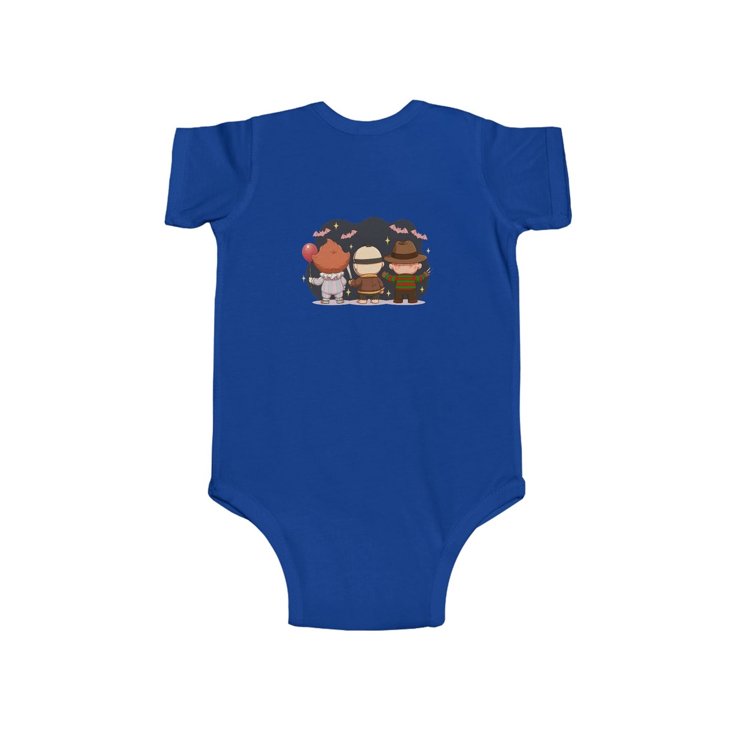 Nightmare Squad Baby Bodysuit | Infant Halloween Outfit, Funny Horror Baby Clothing, Creepy Cotton Onesie, Baby Shower Gift – Custom Kids clothes by PixelCraft360, unique decoration for events and special gifts