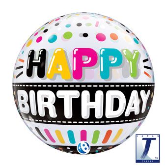 Happy Birthday Balloon - 3-Pack - Image 1