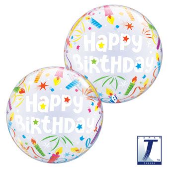 Happy Birthday Balloons - 3-Pack - Image 1