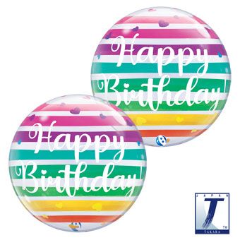 Happy Birthday Balloons - 3-Pack - Image 1