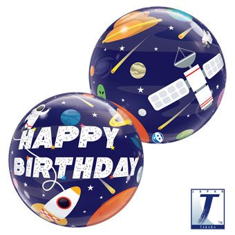 Outer Space Balloons - 3-Pack - Image 1