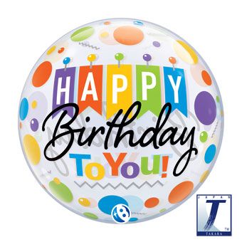 Happy Birthday Balloon - 3-Pack - Image 1