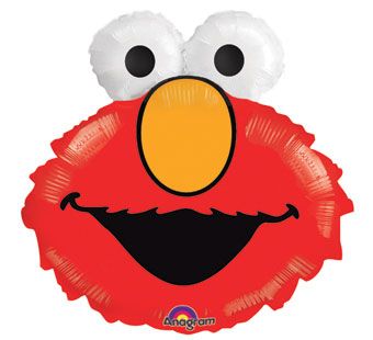 Elmo Balloon 20" - 3-Pack - Image 1