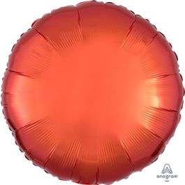 Orange Foil Balloon 18 Inch - Image 1