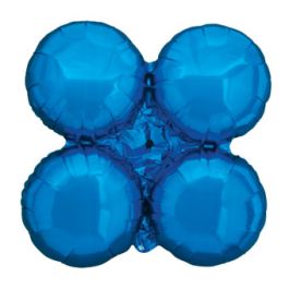 Small Blue Balloon Arch Decoration - Party Supplies - Image 1
