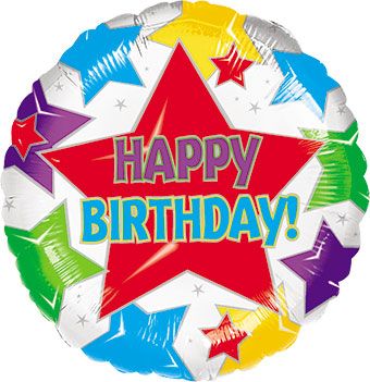 Happy Birthday Balloon - 5-Pack - Image 1
