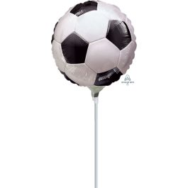 Soccer Championship Foil Balloon 9 Inch - 5-Pack - Image 1