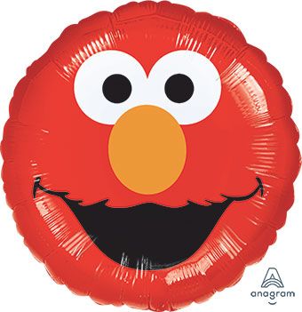 Elmo Balloon 18 Inch - 5-Pack - Image 1