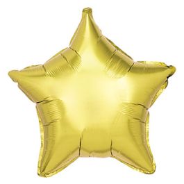 Gold Star Balloon 19 Inch - 5-Pack Party Supplies - Image 1