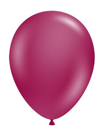 Crystal Burgundy Balloons 11 Inch - 100-Pack - Image 1