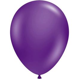 Crystal Purple Balloons 11 Inch - 100-Pack Bulk Latex - Image 1