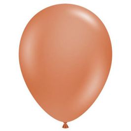 Burnt Orange Latex Balloons 11 Inch - 100-Count Bulk Pack - Image 1