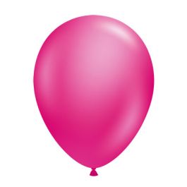 Metallic Fuchsia Balloons 11 Inch Round - 100-Pack - Image 1