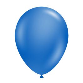 Metallic Blue Latex Balloons 11 Inch - 100-Pack Bulk - Image 1
