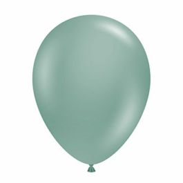 Willow Green Latex Balloons 11 Inch - 100-Pack Bulk - Image 1