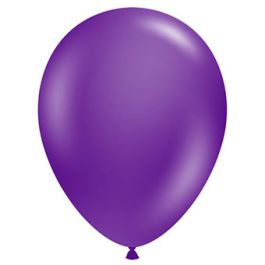 Plum Purple Latex Balloons 11 Inch - 100-Pack - Image 1