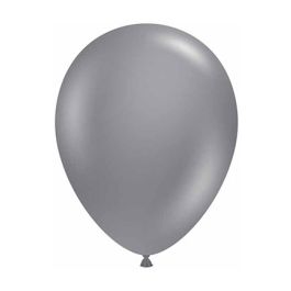 Gray Smoke Latex Balloons 11 Inch - 100-Count Bulk Pack - Image 1