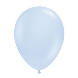 Pastel Blue Latex Balloons 11 Inch - 100 Count - Image 1