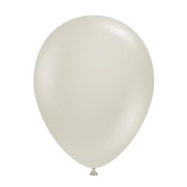 Cream Latex Balloons 11 Inch Round - 100-Pack Bulk - Image 1