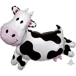 Cow Balloon 30 Inch Large Shape Foil Novelty Balloon - Image 1