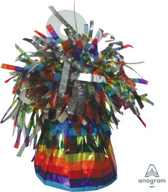 Rainbow Tassel Decoration - 5-Pack - Image 1