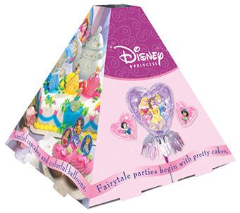 Disney Princess Pyramid Balloons - 5-Pack - Image 1