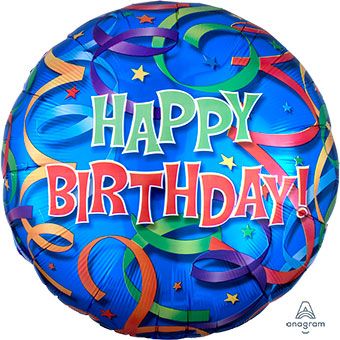 Happy Birthday Balloon - 3-Pack - Image 1