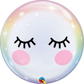 Cute Eyelash Balloon - 5-Pack - Image 1