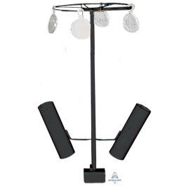 Black Metal Display Checkstand Caddie - Event Fixture - Image 1
