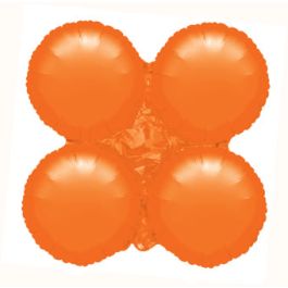 Large Orange Magic Arch Foil Balloons - Party Decor - Image 1