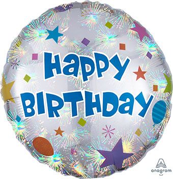 Happy Birthday Balloon - 5-Pack - Image 1