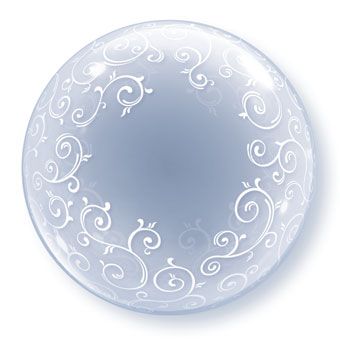 Fancy Filigree Balloons - 3-Pack - Image 1