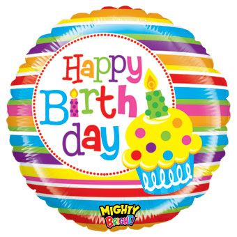 Happy Birthday Balloon - 3-Pack - Image 1