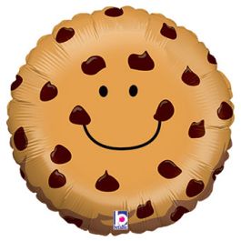 Cookie Chocolate Chip Balloon 21 Inch - 5-Pack - Image 1