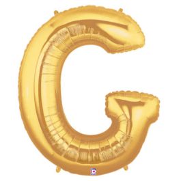 Gold Letter G Foil Balloon 7 Inch - Initial Decoration - Image 1