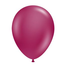 Crystal Burgundy Latex Balloons 5 Inch - Pack of 50 - Image 1