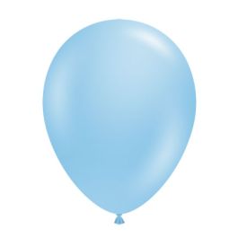 Baby Blue Balloons 5 Inch Round - 50 Count Bulk Pack - Image 1