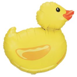Yellow Rubber Ducky Balloon 29 Inch Large Shape Foil - Image 1