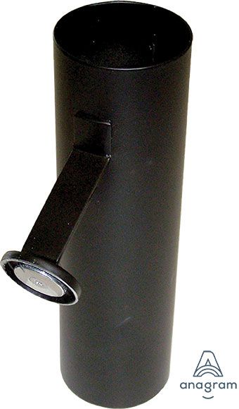 Black Metal Cylinder with Magnet - Party Supplies - Image 1