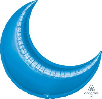 Crescent Moon Balloons - 5-Pack - Image 1