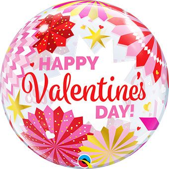 Happy Valentine's Day Balloon - 3-Pack - Image 1