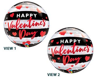 Valentine's Day Balloons - 3-Pack - Image 1