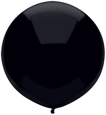Pitch Black Balloons - Bag of 50 - Image 1