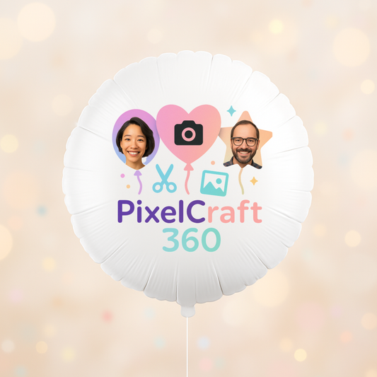 Custom Foil Balloon 18" – Personalized with Your Photo