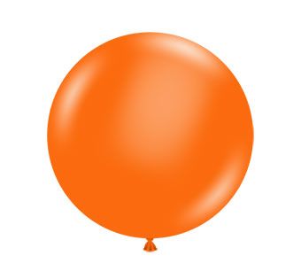 Orange Balloon 17C TUF TEX - Party Supplies - Image 1