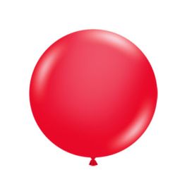 Red Latex Balloons 17 Inch - 50-Pack - Image 1